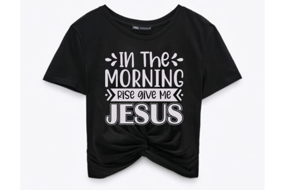 Christian Jesus Svg Design, in the Morni