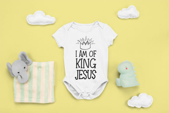 I Am of King Jesus SVG: A Bold Display Font for Faith-Based Campaigns