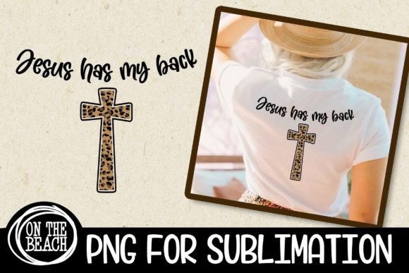 Jesus Has My Back PNG Leopard PNG