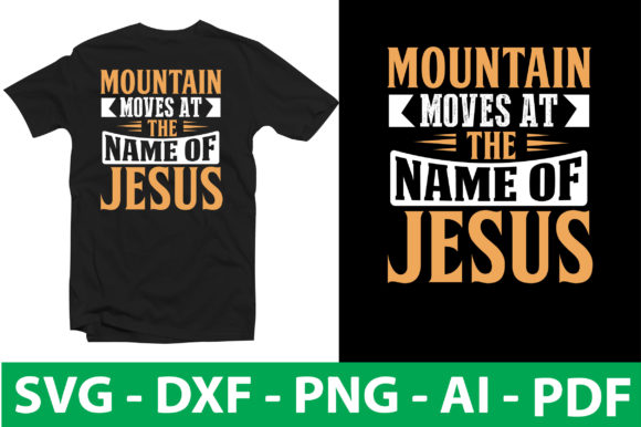 Mountain Moves at the Name of Jesus: A Bold, Faith-Filled Display Font for Branding