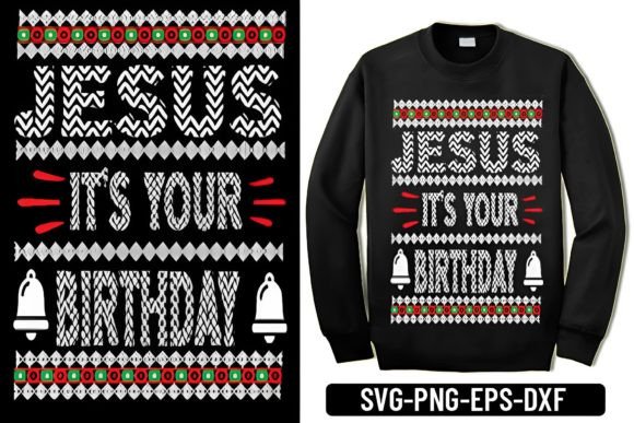 Ugly Sweater - Jesus It’s Your Birthday: A Strategic Asset for Print-on-Demand Entrepreneurs